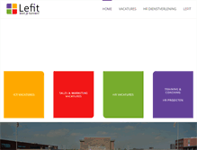 Tablet Screenshot of lefit.nl